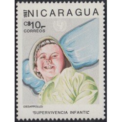 Nicaragua 1463 1987 Campaña por la supervivencia del infante MNH Nicaragua 1463 1987 Campaña por la supervivencia del infante MNH