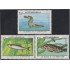 Nicaragua 1474/76 1987 Día mundial de la alimentación Peces Fishes MNH