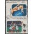 Nicaragua 1477/78 1987 Deportes disciplinas deportivas MNH