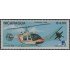 Nicaragua 1508 1988 Finlandia 88 Exposición Filatélica Mundial Helicóptero MNH