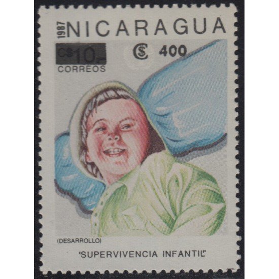 Nicaragua 1543A 1990 Campaña por la supervivencia del infante nuevo valor MNH Nicaragua 1543A 1990 Campaña por la supervivencia del infante nuevo valor MNH