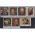 Nicaragua 1639/45 1991 Centenario de la muerte de Vincent Van Gogh Obras del artista MNH