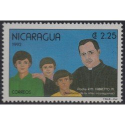 Nicaragua 1663 1992 Homenaje al Padre R.M Fabretto MNH Nicaragua 1663 1992 Homenaje al Padre R.M Fabretto MNH
