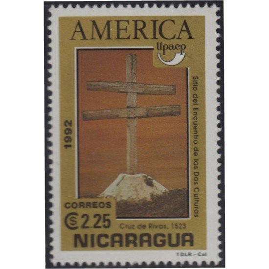 Nicaragua 1703 1992 América Upaep MNH Nicaragua 1703 1992 América Upaep MNH