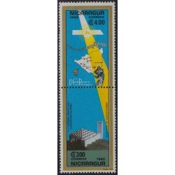 Nicaragua 1704/05 1993 11º Concilio Provincial de Nicaragua MNH Nicaragua 1704/05 1993 11º Concilio Provincial de Nicaragua MNH