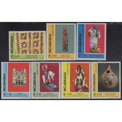 Nicaragua 1744 Q-W 1993 Artesanía nicaragüense contemporánea MNH Nicaragua 1744 Q-W 1993 Artesanía nicaragüense contemporánea MNH
