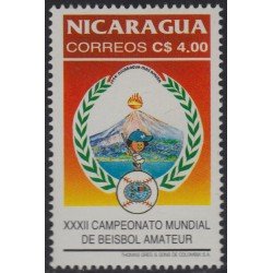 Nicaragua 1822 1994 32º Campeonato mundial de béisbol Amateur MNH Nicaragua 1822 1994 32º Campeonato mundial de béisbol Amateur MNH