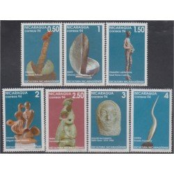 Nicaragua 1915/21 1994 Esculturas Nicaragüenses MNH Nicaragua 1915/21 1994 Esculturas Nicaragüenses MNH