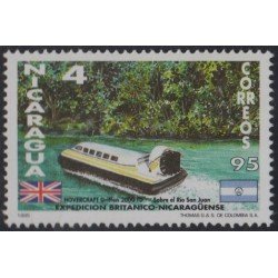 Nicaragua 2001 1995 Expedición Británico-Nicaragüense MNH Nicaragua 2001 1995 Expedición Británico-Nicaragüense MNH