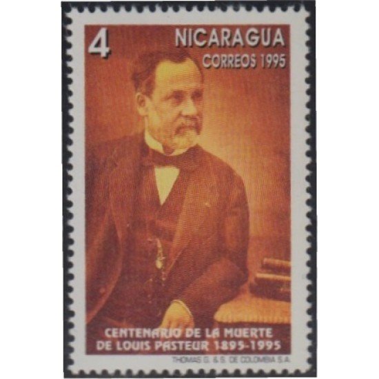 Nicaragua 2014 1995 Centenario de la muerte de Louis Pastor MNH Nicaragua 2014 1995 Centenario de la muerte de Louis Pastor MNH