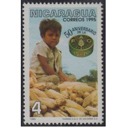 Nicaragua 2019 1995 50º Aniversario de la FAO MNH