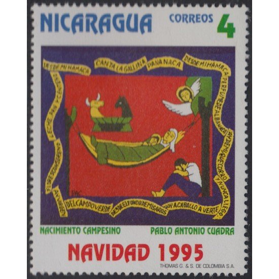 Nicaragua 2141 1995 Navidad Chritsmas MNH Nicaragua 2141 1995 Navidad Chritsmas MNH