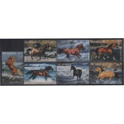 Nicaragua 2178/84 1996 Caballos Horses MNH Nicaragua 2178/84 1996 Caballos Horses MNH