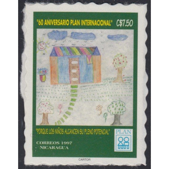 Nicaragua 2249 1997 60º Aniversario de organización por la Infancia MNH Nicaragua 2249 1997 60º Aniversario de organización por la Infancia MNH