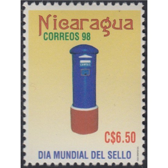 Nicaragua 2264 1998 Día mundial del sello MNH Nicaragua 2264 1998 Día mundial del sello MNH