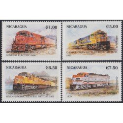 Nicaragua 2295AD 1998 Locomotoras Trenes Train MNH Nicaragua 2295AD 1998 Locomotoras Trenes Train MNH