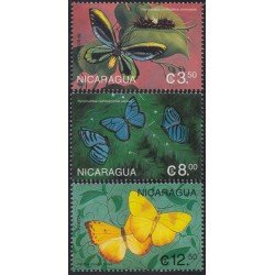 Nicaragua 2305/07 1998 Mariposas Butterflies MNH Nicaragua 2305/07 1998 Mariposas Butterflies MNH