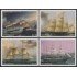 Nicaragua 2326A/D 1998  Barcos de la edad de oro de la Navegación boats MNH