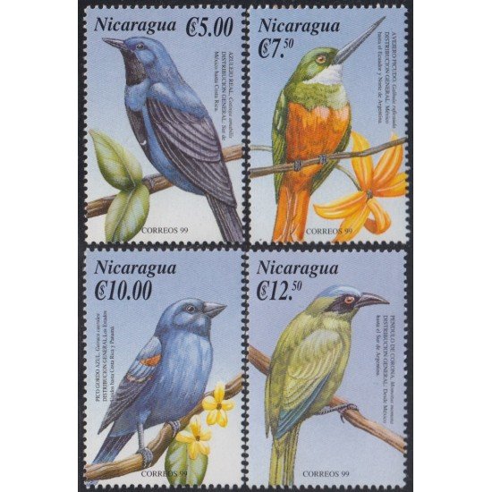 Nicaragua 2389/92 2000 Fauna Cats Gatos MNH Nicaragua 2389/92 2000 Fauna Cats Gatos MNH