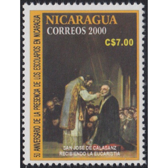 Nicaragua 2532 2001 50º Aniversario de la presencia Escolapios en Nicaragua MNH Nicaragua 2532 2001 50º Aniversario de la presencia Escolapios en Nicaragua MNH