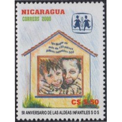Nicaragua 2539 2001 50 años de Aldeas Infantiles SOS MNH Nicaragua 2539 2001 50 años de Aldeas Infantiles SOS MNH