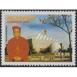 Nicaragua 2540 2002 Personalidad religiosa Cardenal Miguel Obando Bravo MNH Nicaragua 2540 2002 Personalidad religiosa Cardenal Miguel Obando Bravo MNH