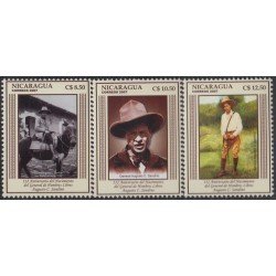 Nicaragua 2654/2656 2007 112º Aniversario del nacimiento del General Augusto César Sandino MNH Nicaragua 2654/2656 2007 112º Aniversario del nacimiento del General Augusto César Sandino MNH