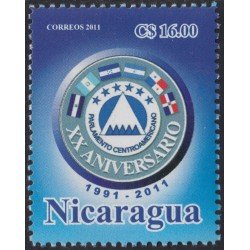 Nicaragua 2680 2011 20º Aniversario del Parlamento de América Central MNH Nicaragua 2680 2011 20º Aniversario del Parlamento de América Central MNH