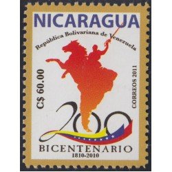 Nicaragua 2690 2009 Nicaragua 2690 2012 Bicentenario de la Independencia de Venezuela MNH Nicaragua 2690 2009 Nicaragua 2690 2012 Bicentenario de la Independencia de Venezuela MNH