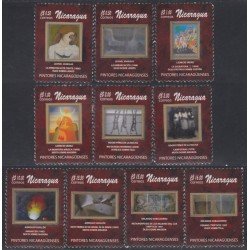 Nicaragua 2692/701 2012 Pinturas MNH Nicaragua 2692/701 2012 Pinturas MNH
