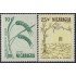 Nicaragua A- 489/90 1963 Campaña mundial contra el hambre MNH
