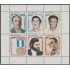 Nicaragua 1464/66 1188/90 1987 Patriotas nicaragüenses célebres MNH