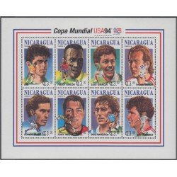 Nicaragua 1835/42 1994 Fauna prehistórica Dinosaurios de Nicaragua MNH Nicaragua 1835/42 1994 Fauna prehistórica Dinosaurios de Nicaragua MNH