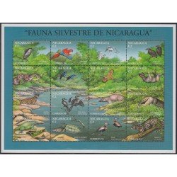 Nicaragua 1861/76 1994 Fauna silvestre de Nicaragua MNH Nicaragua 1861/76 1994 Fauna silvestre de Nicaragua MNH