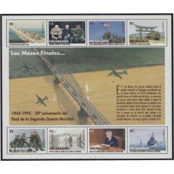 Nicaragua 2099/07 1995 50º Aniversario del fin de la II Guerra Mundial MNH Nicaragua 2099/07 1995 50º Aniversario del fin de la II Guerra Mundial MNH