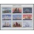 Nicaragua 2160/68 1996 Retrospectiva del barco boats MNH