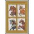 Nicaragua 2194a/97a 1996 Caballos de combate Horses MNH