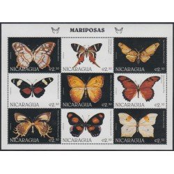 Nicaragua 2247K/T 1996 Mariposas Butterflies MNH Nicaragua 2247K/T 1996 Mariposas Butterflies MNH