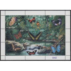Nicaragua 2308/16 1998 Fauna Mariposas Butterflies MNH Nicaragua 2308/16 1998 Fauna Mariposas Butterflies MNH