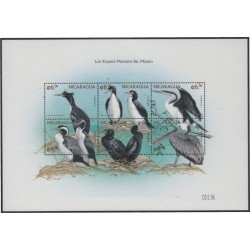 Nicaragua 2317/22 1998 Fauna Pájaros Marinos del mundo I MNH Nicaragua 2317/22 1998 Fauna Pájaros Marinos del mundo I MNH