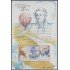 Nicaragua 2341A/C 1999 Eventos famosos ronda del mundo en globo Brian Jones MNH