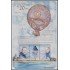 Nicaragua 2370/72 1999 Eventos famosos ronda del mundo en globo Brian Jones MNH