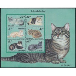 Nicaragua 2375/80 2000 Fauna Gatos Cats MNH Nicaragua 2375/80 2000 Fauna Gatos Cats MNH