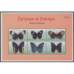 Nicaragua 2437/42 2000 Fauna Mariposas Butterflies MNH Nicaragua 2437/42 2000 Fauna Mariposas Butterflies MNH