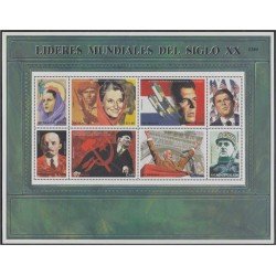 Nicaragua 2459/66 2000 Líderes del Siglo XX MNH Nicaragua 2459/66 2000 Líderes del Siglo XX MNH