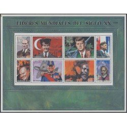 Nicaragua 2467/74 2000 Líderes del Siglo XX MNH Nicaragua 2467/74 2000 Líderes del Siglo XX MNH