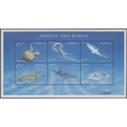 Nicaragua 2511/16 2000 Fauna Marina MNH Nicaragua 2511/16 2000 Fauna Marina MNH