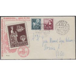 España Spain 1116/17 1952 XXXV Congreso Eucarístico Expo Filatélica BCN España Spain 1116/17 1952 XXXV Congreso Eucarístico Expo Filatélica BCN