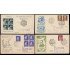 España Spain 1071/74 1950/53  Literatos  SPD Sobre Primer Día