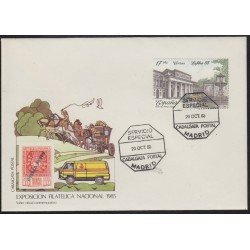 España Spain SH2814 1985 Exposición Fil. Nac.Exfilna 85 SPD Sobre Primer Día España Spain SH2814 1985 Exposición Fil. Nac.Exfilna 85 SPD Sobre Primer Día